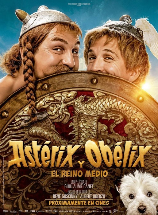 'Asterix y Obelix, el reino medio' filma