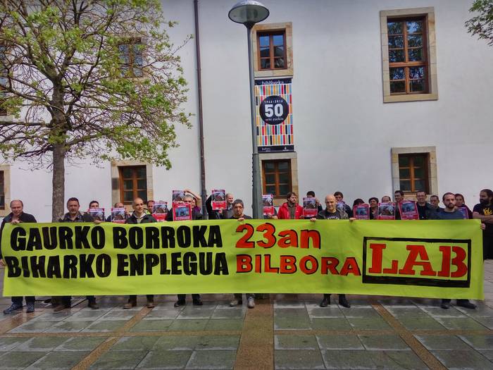 Zapatuko manifestaziorako deia egin dute Debagoieneko LABeko industriako delegatuek