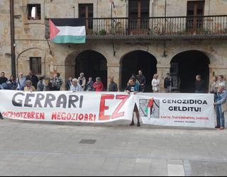 "Polarizazio global eta arriskutsuaz" ohartarazi du Antzuola-Palestina elkarteak