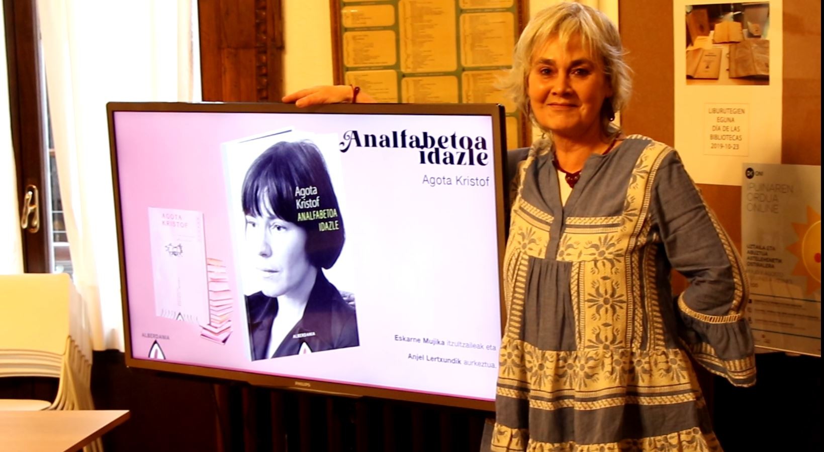 Irakurle klub feministan 'Analfabetoa idazle' liburua aztertuko dute