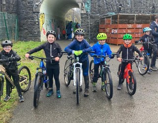 Legorretako BTT proba iruditan