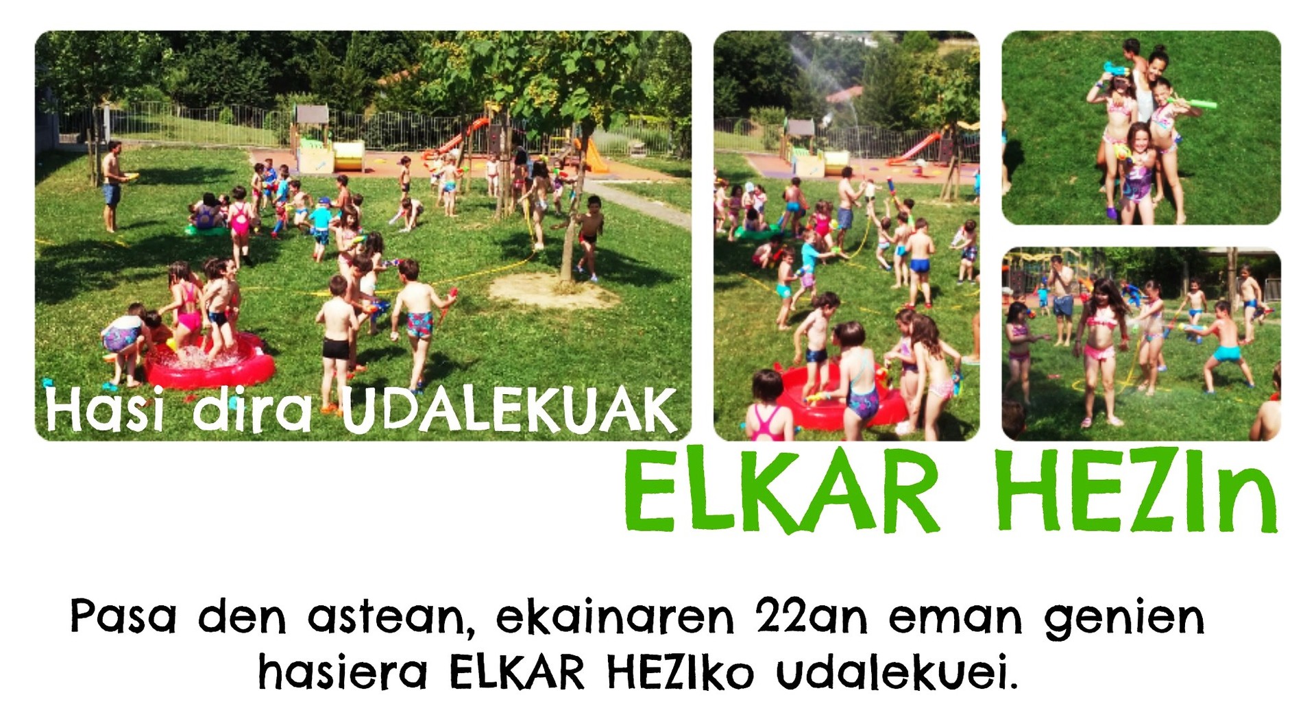 0-3 urte bitarteko haurrak euskaraz arituko dira e