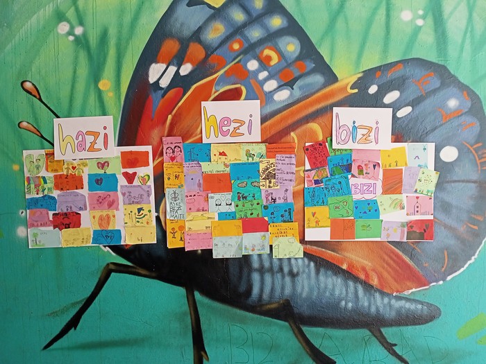 Garun Paralisiaren Nazioarteko Egunarekin bat egin dute Luis Ezeizan