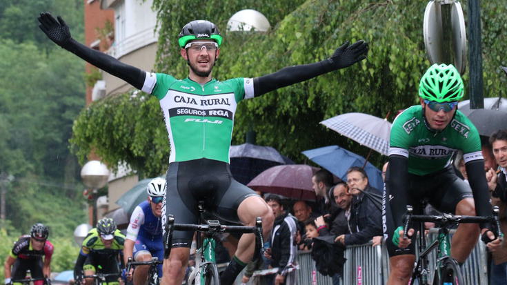 Caja Rural taldeko Xavier Cañellas izan da azkarrena Bergarako helmugan