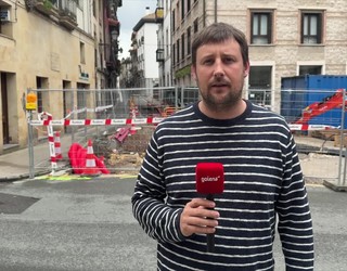 Barrenkalea berritzeko lanak martxa onean doaz