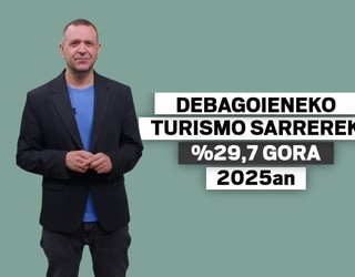 48.207 turista iritsi ziren iaz Debagoienera, 2023an baino %13,15 gehiago