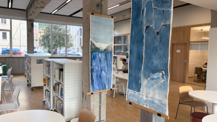 Bibliotekak, artearen erakusleiho bihurtuta