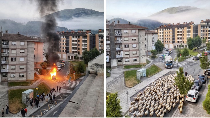 Bi irudi, erabat ezberdin, 40 minuturen barruan