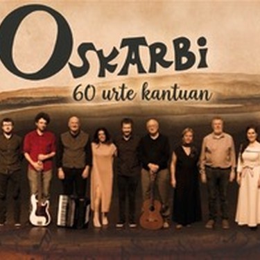 Oskarbi 60 urte. Gandiaga omenduz