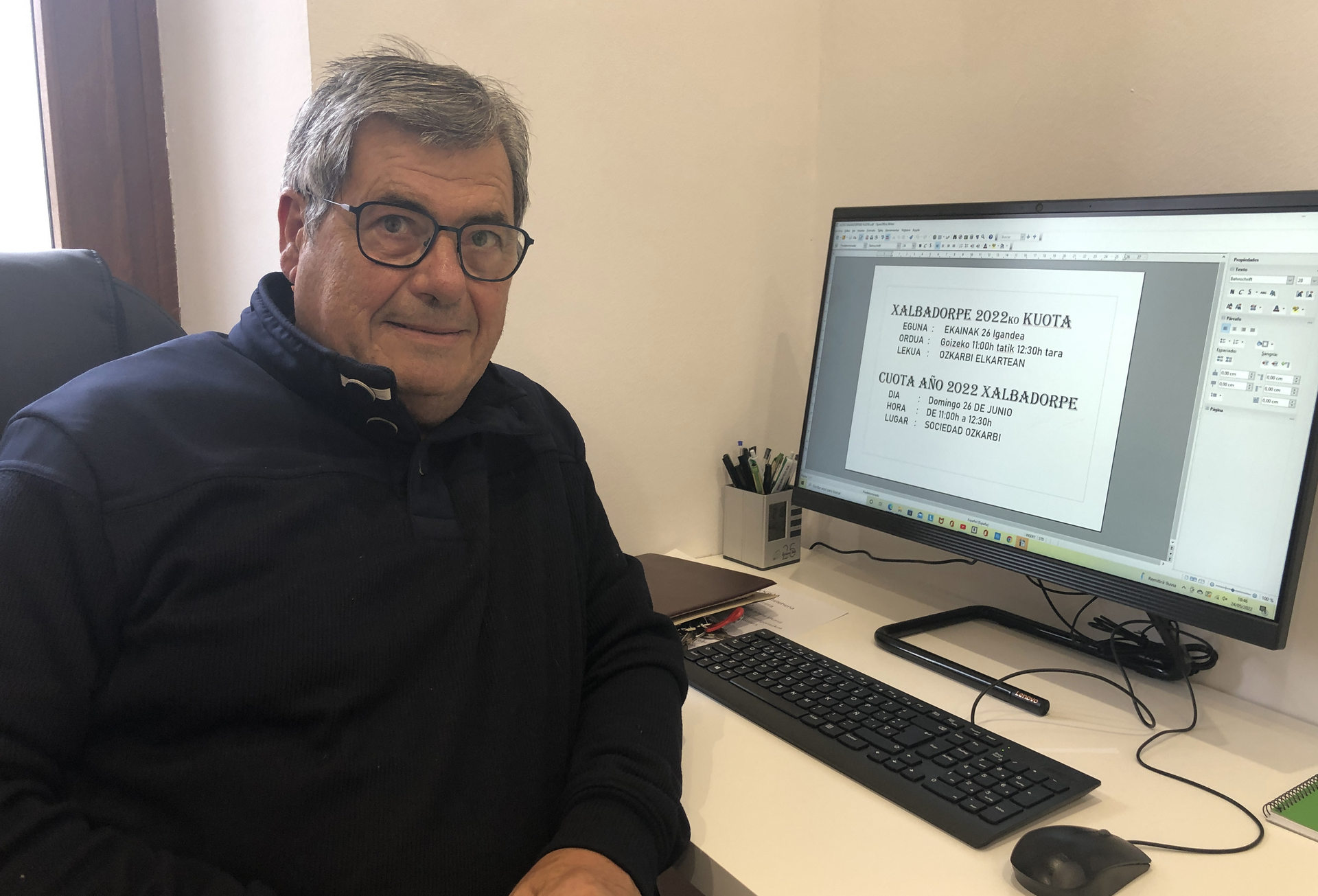 Jose Antonio Ojanguren: "Jarraipena emango diegu betiko ekintzei"
