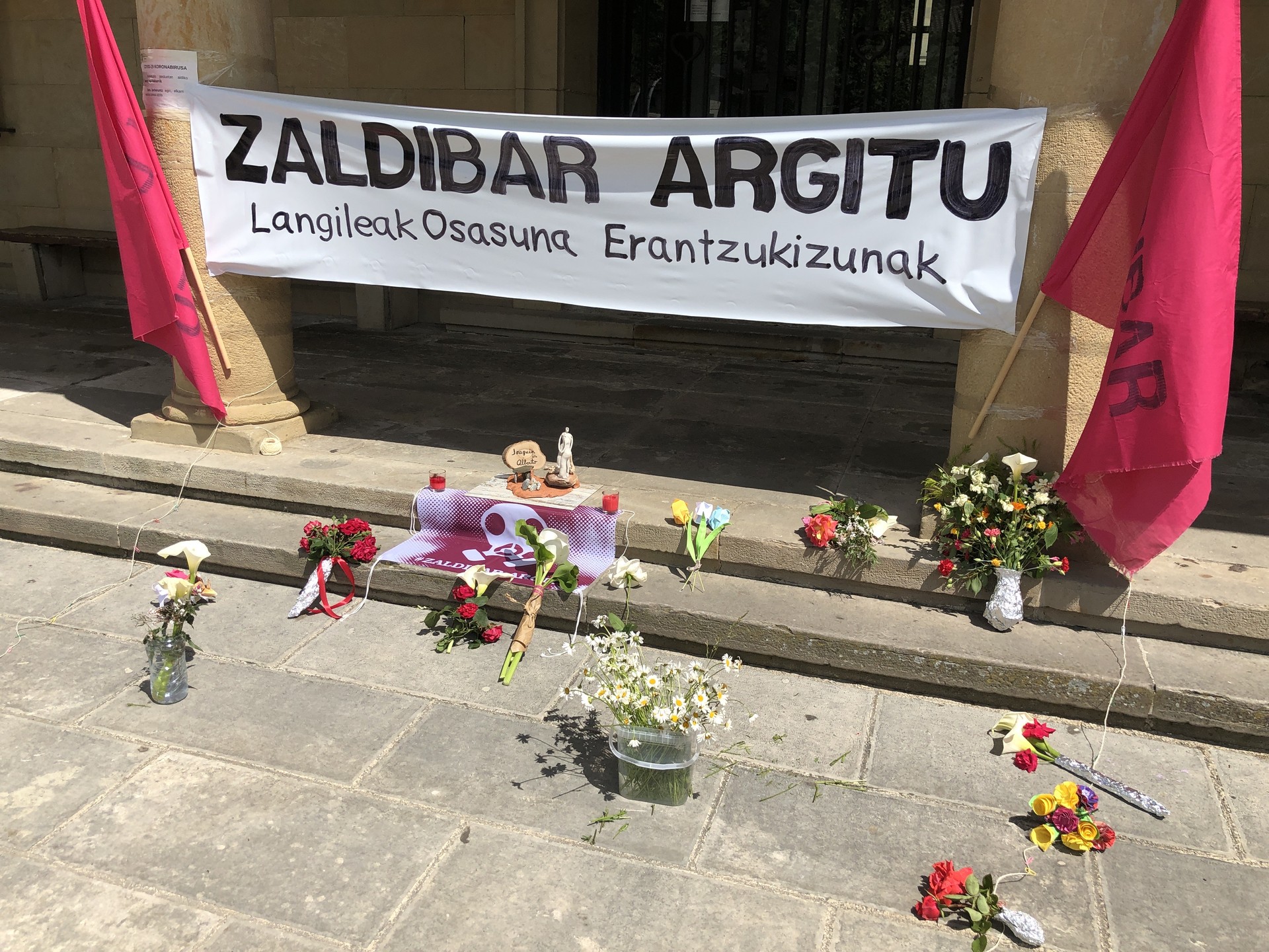 Zaldibar Argitu plataformak elkarretaratzeak deitu ditu biharko Zaldibarren, Zallan eta Elgetan