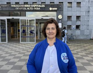 Ainhoa Albizuri: "Greba egitea asko kostatzen zaigu, baina beharrezkoa da duintasunez lan egiteko"