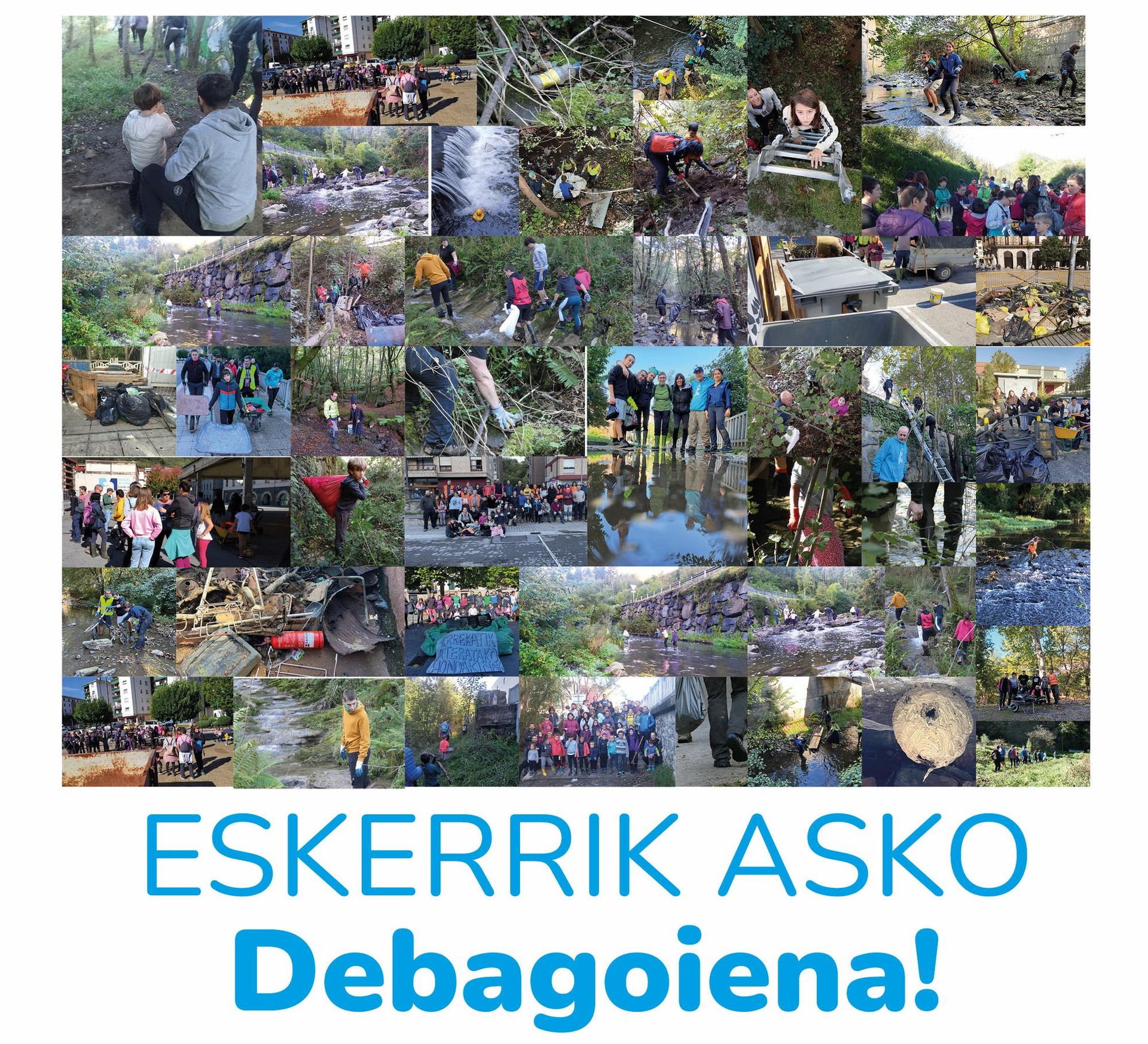 Eskerrik asko, debagoiendarrak!