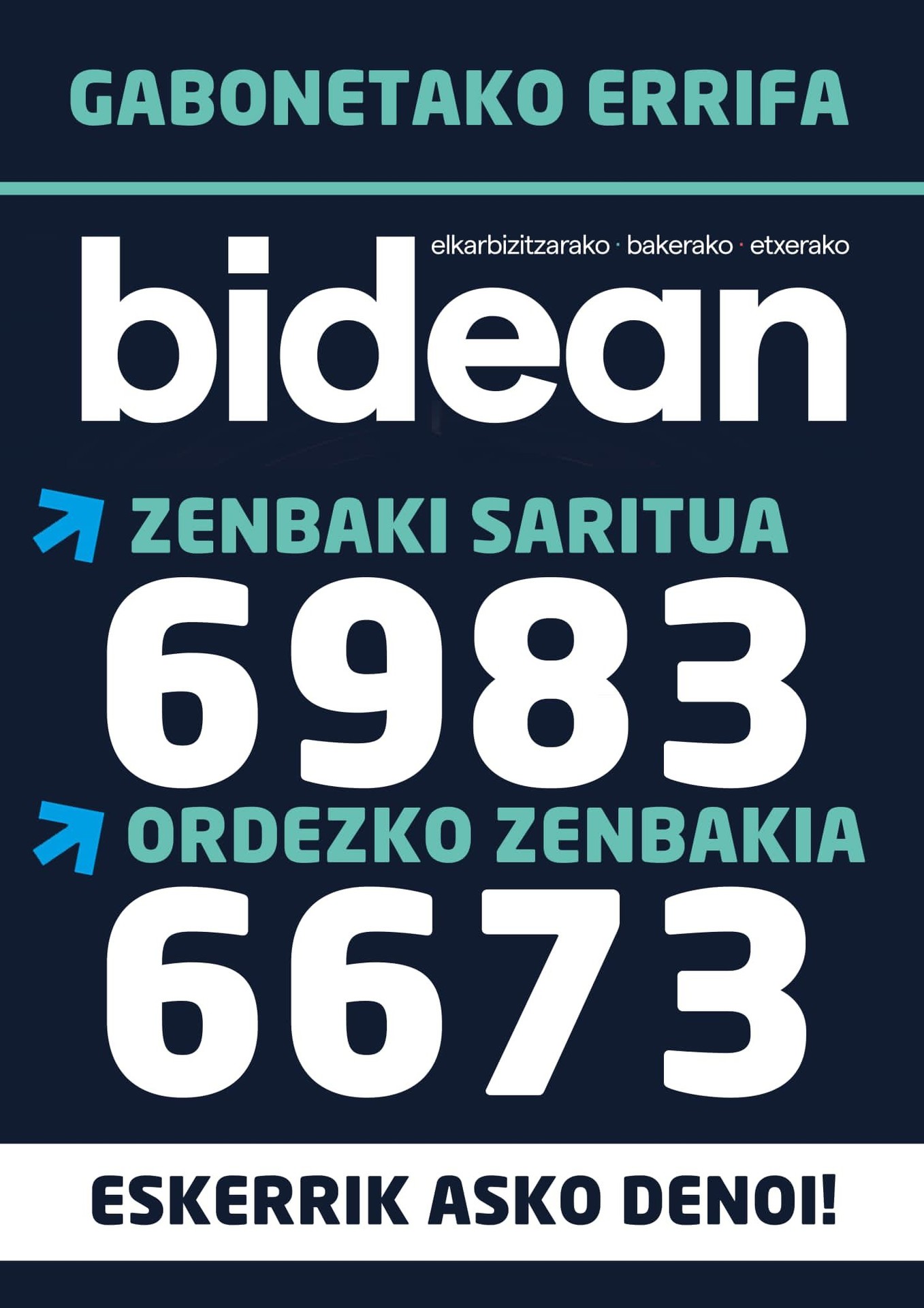 6983 da Inkernu tabernako Gabonetako zozketako zenbaki saritua