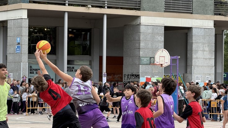 500 haur baino gehiago elkartu dira 3x3 saskibaloi txapelketan