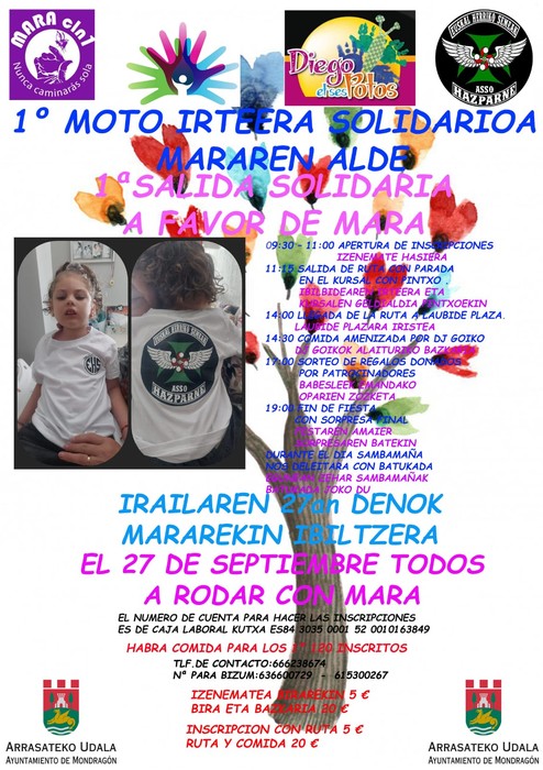 Mara San Joseren aldeko motor irteera solidarioa