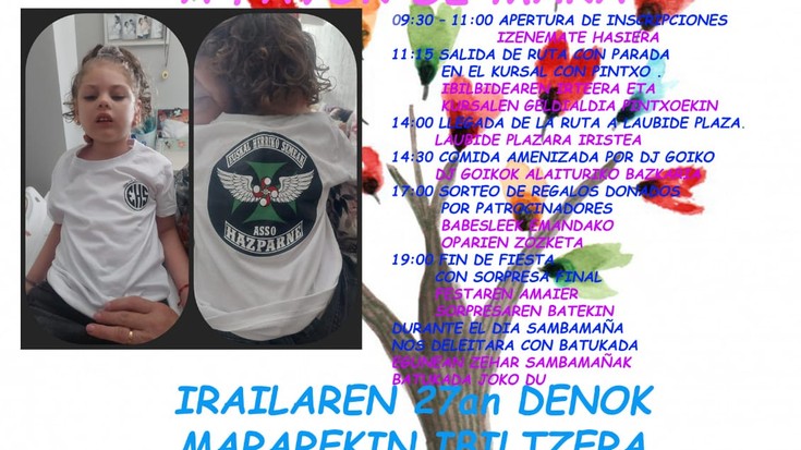 Mara San Joseren aldeko motor irteera solidarioa