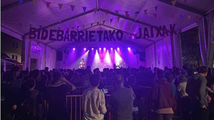Bidebarrietako jaiak