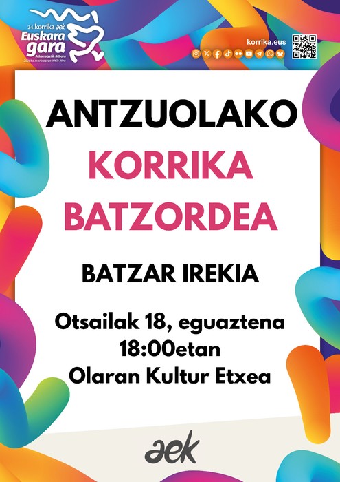 Korrikaren batzarra