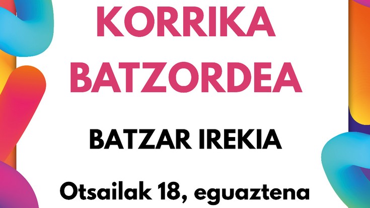 Korrikaren batzarra