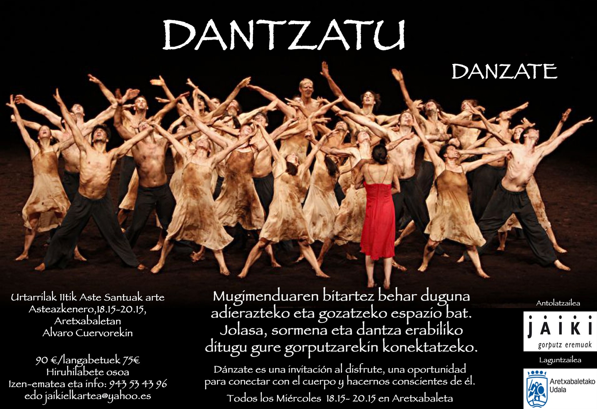 DANTZATU. Asteazkenero Aretxabaletan