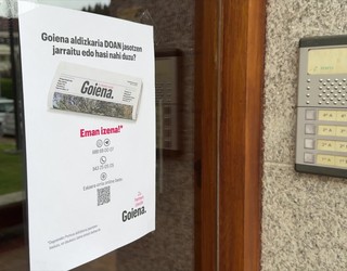 GOIENA aldizkaria jasotzen jarraitu nahi duten aretxabaletarrek eskaera berritu behar dute