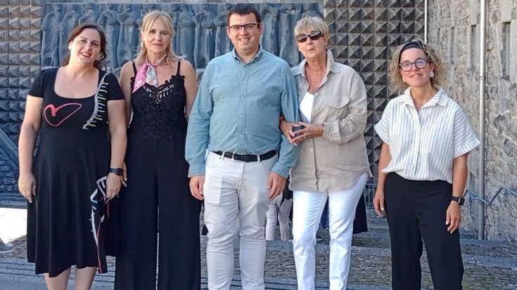 Arantzazurako erromesaldian hartu du parte Arrasateko EAJk