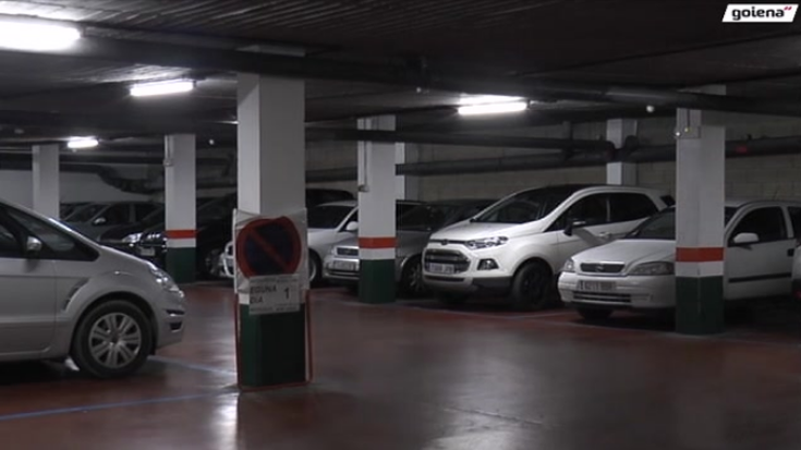 Seminarioko ataria egokituko dute parking publikoko lanak egin bitartean