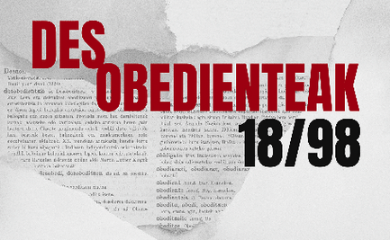 'Desobedienteak 18/98' antzezlana