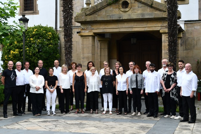 Aritzeta abesbatzaren kontzertua uztailaren 18an, Santa Marina Eguna ospatzeko