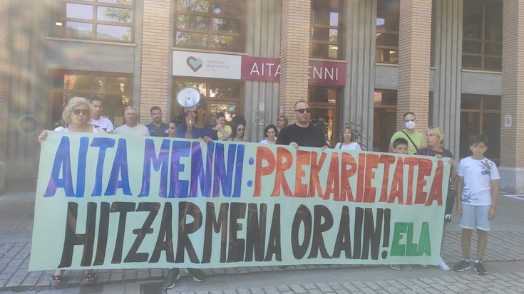 Aita Menni ospitalea "prekarietatearen adibidea" dela salatu du ELAk