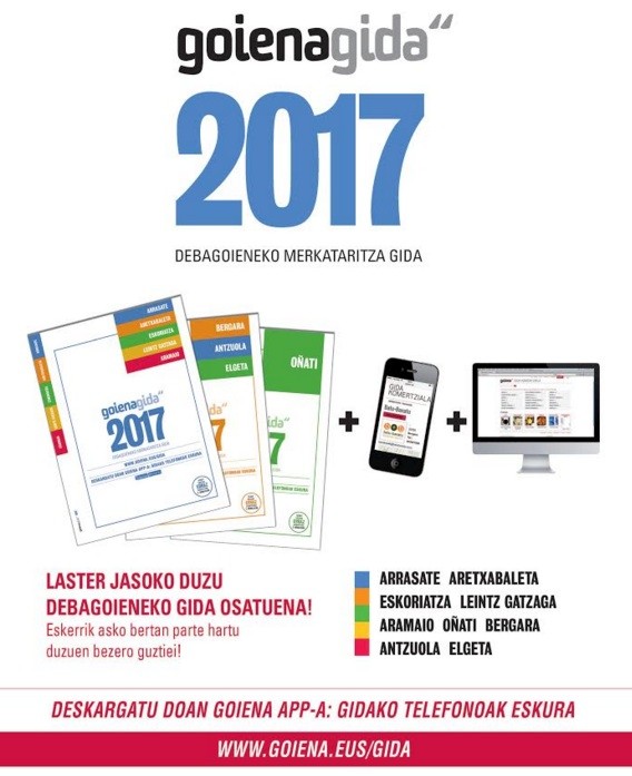 Iritsi da Gida 2017, Debagoieneko zerbitzuen gidarik osatuena eta eguneratuena