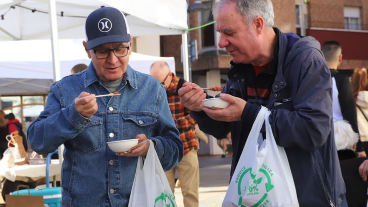 Bertako produktuen azoka zapatuan, babarruna protagonista hartuta