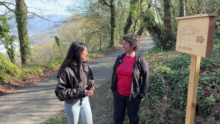 San Martzialgo bidezidorra egokitu du Kukubaso elkarteak