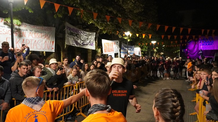 'Korrikaña', besteak beste, Santamañako jaietan