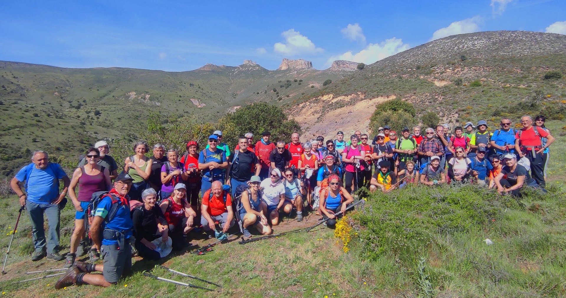 Moncayo eta Peñas de Herrera mendietan ibili dira beteranoak