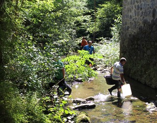 Erreka garbituko dute bihar auzolanean