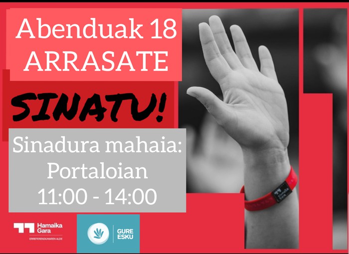 GURE ESKU: 11 GARA, SINADURA BILKETEN AZKEN TXANPA!