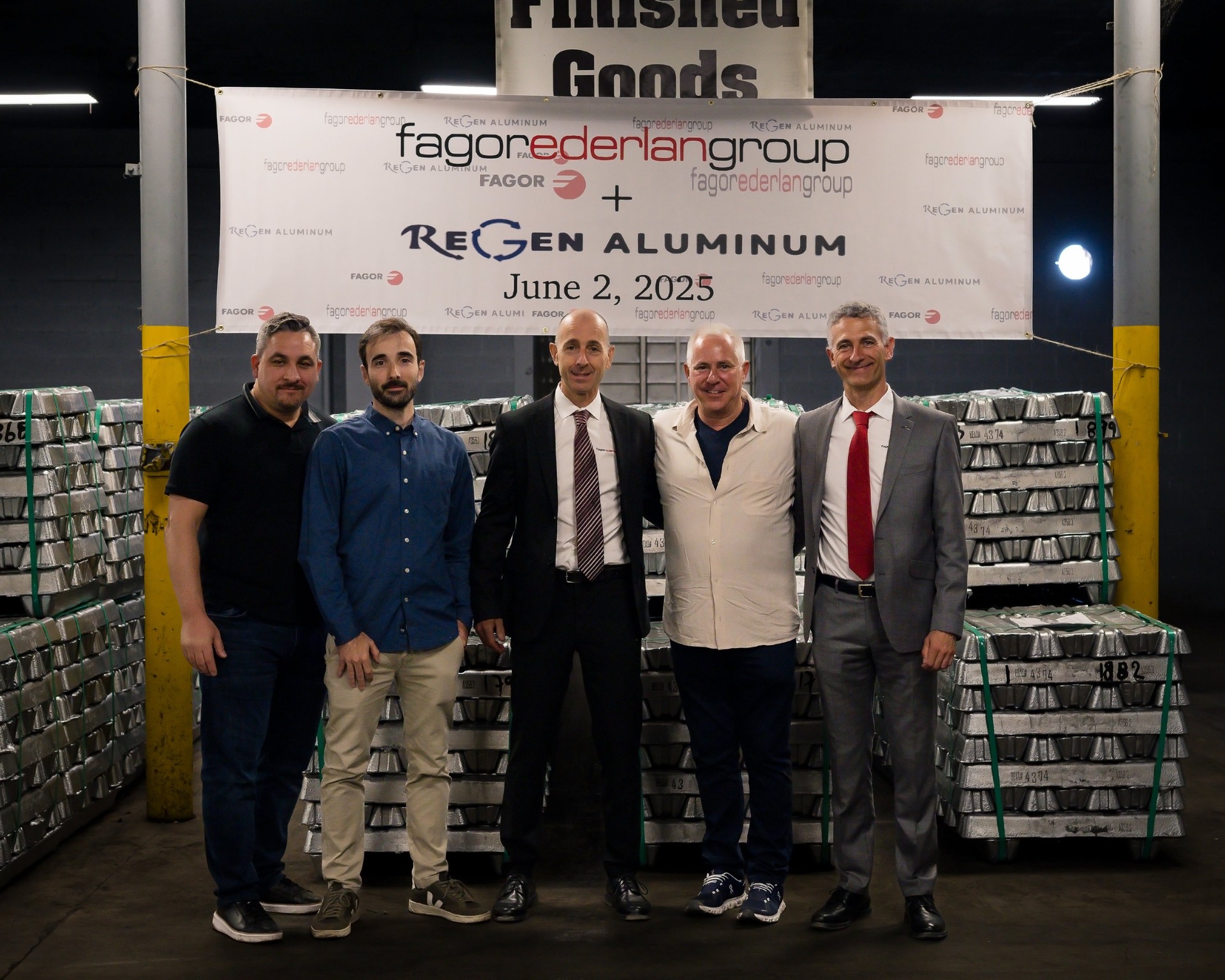 Regen Aluminum enpresaren %51 eskuratu du Fagor Ederlanek