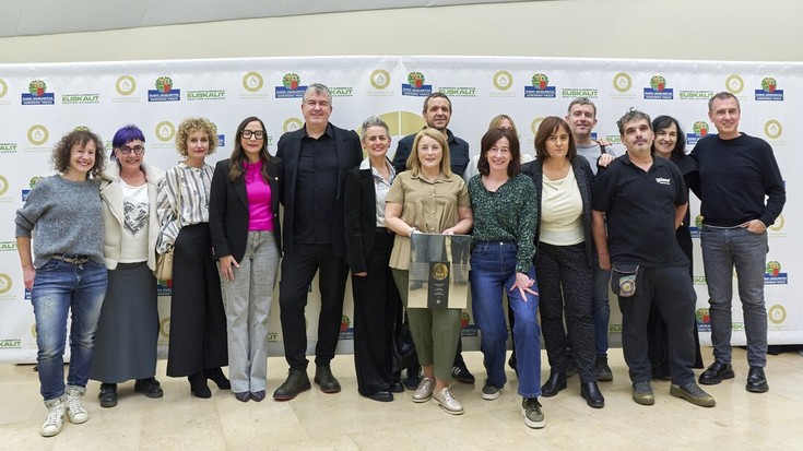 Euskalit Fundazioaren sari banaketa ekitaldia argazkitan