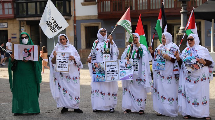 Saharar komunitateak irmoki gaitzetsi du Sultana Jaya ekintzailearen aurkako hilketa saiakera