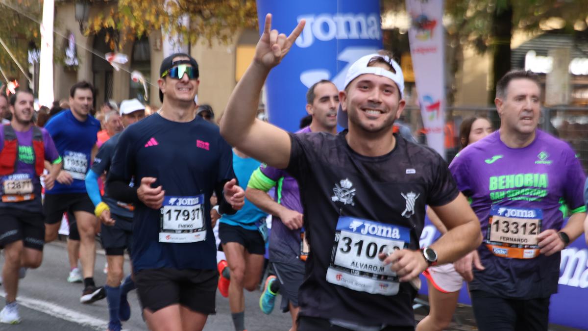 Behobia-Donostia lasterketako aretxabaletarren sailkapena