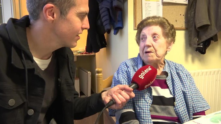 Carmen Zurbano, 96 urterekin eskulan ikastaroan