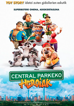 'Central parkeko heroiak' filma, gaztetxoendako