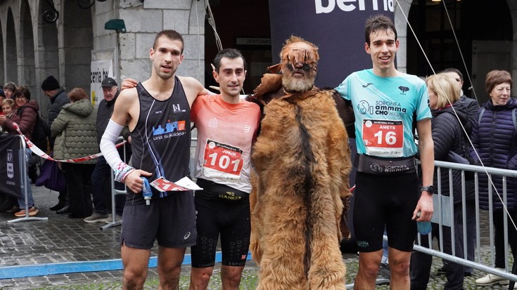 Jokin Etxabe: "Aitari garaipen bat eskaini nahi genion iaz; gorputzak orain baimendu digu hori"