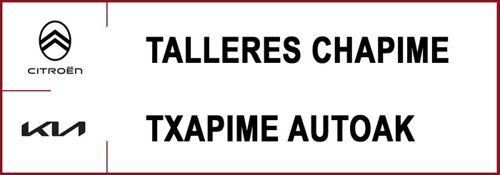 Chapime / Txapime autoak logotipoa