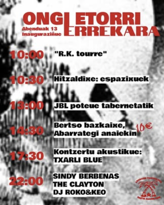 'Ongi etorri Errekara'