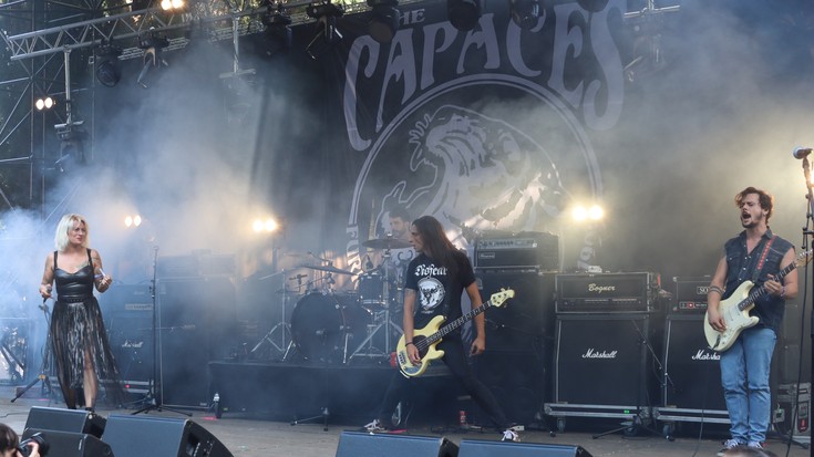 Kataluniako The Capaces taldearen kontzertua eguenean, Arrasateko gaztetxean