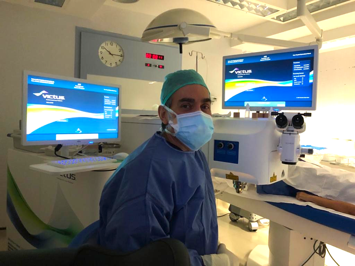 Laser okularreko azken teknologia Quironsalud-en