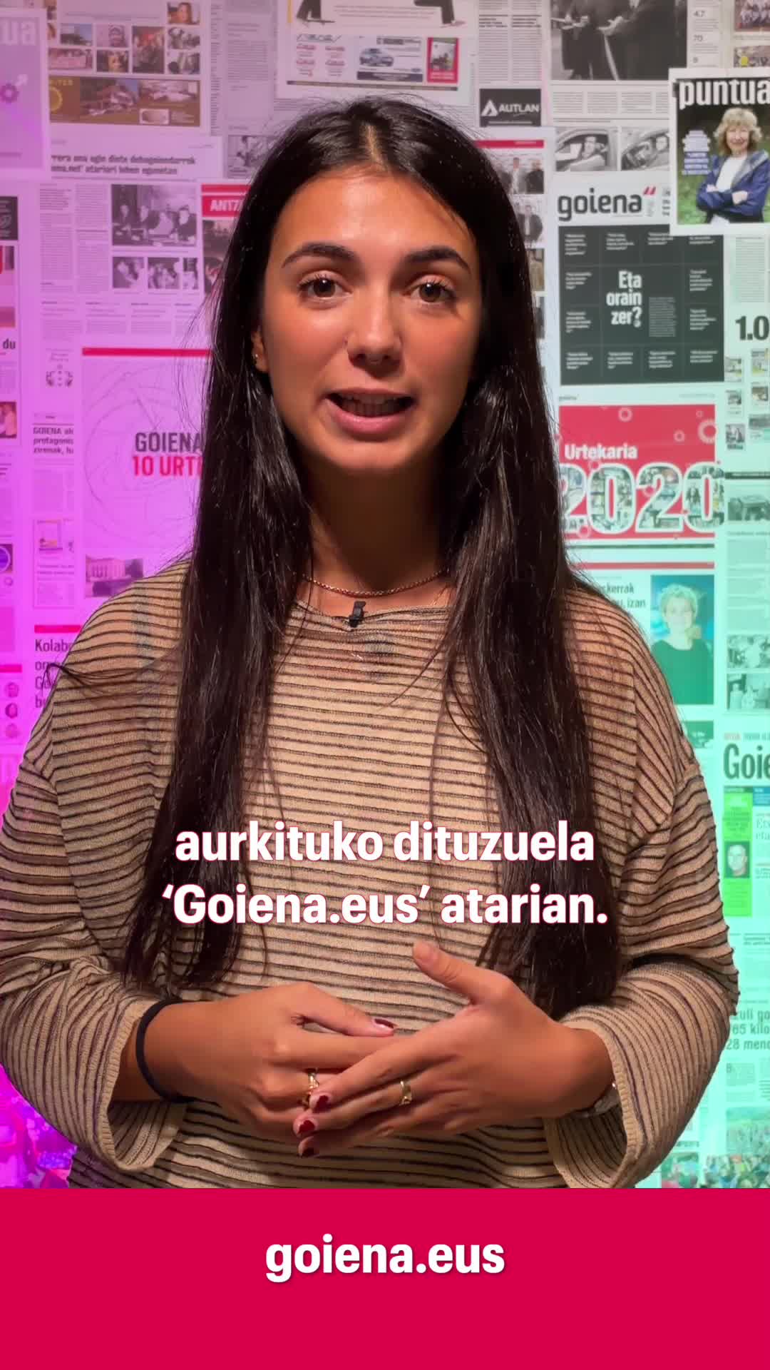 Asteburuko ekitaldien aurrerapena